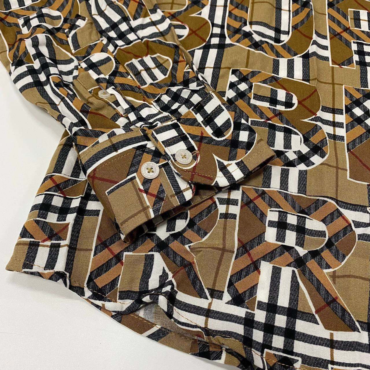 Рубашка премиальная Burberry BP-15265 Рубашка премиальная Burberry BP-15265