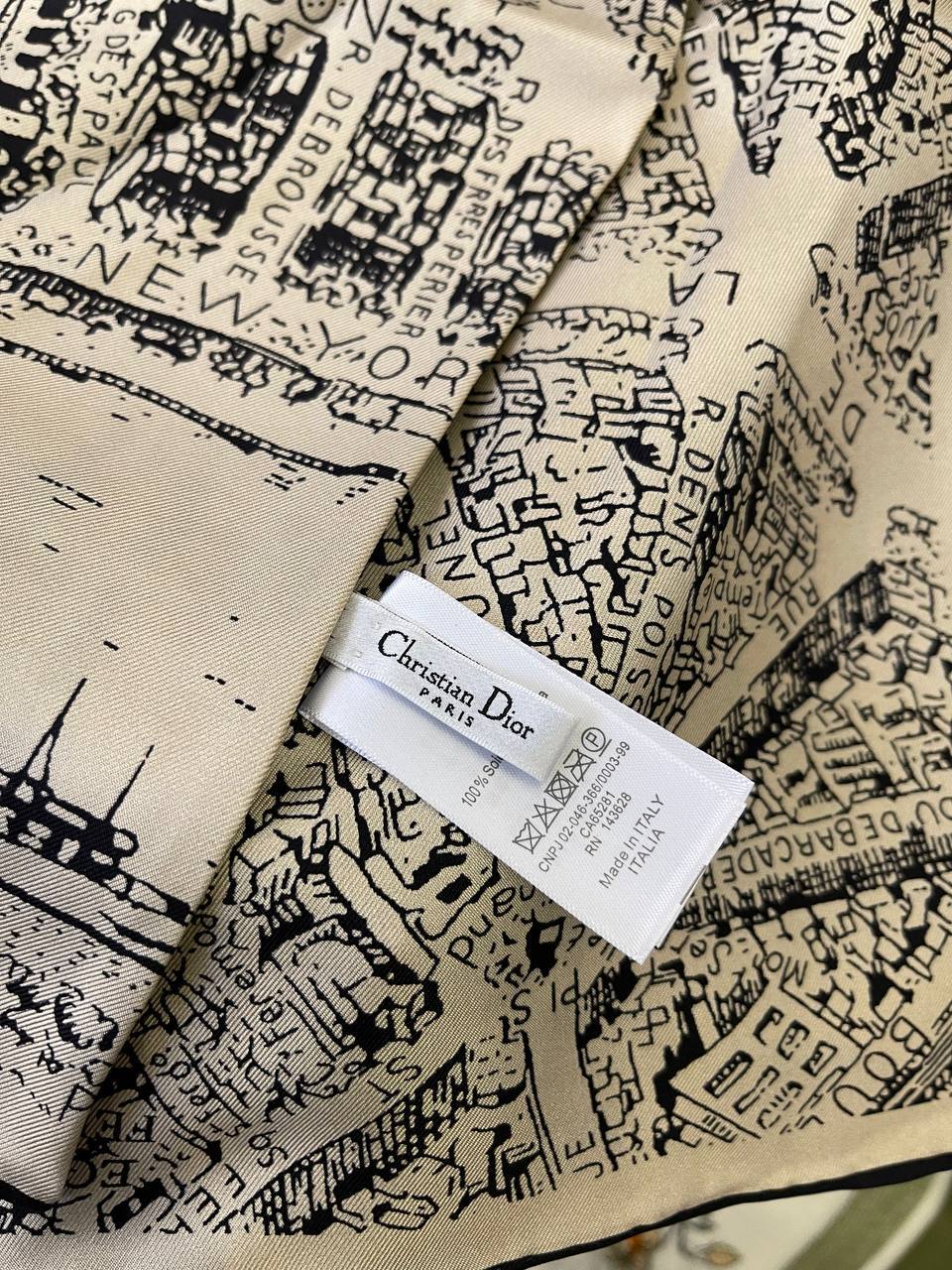 Christian Dior коллекционный платок BP-53035 Christian Dior коллекционный платок BP-53035