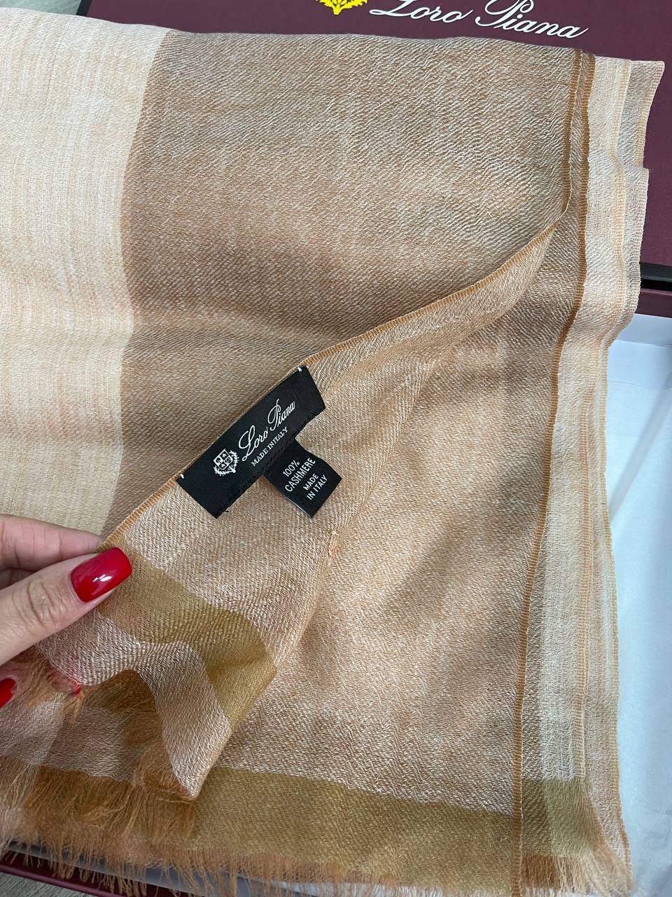 Повседневный палантин Loro Piana BP-20758 Повседневный палантин Loro Piana BP-20758