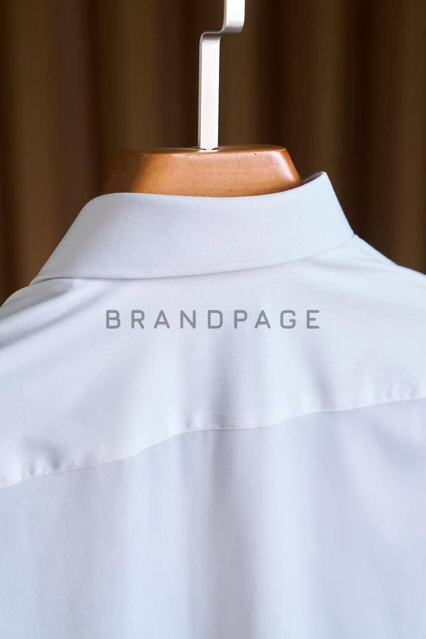 Рубашка из хлопка Zegna BPLUX5380 Рубашка из хлопка Zegna BPLUX5380