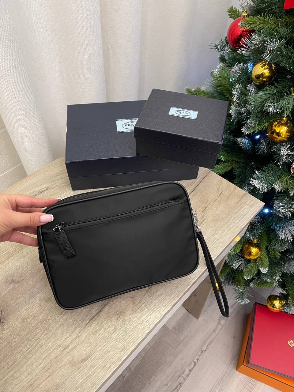 Стильная косметичка Prada BP-44660 Стильная косметичка Prada BP-44660