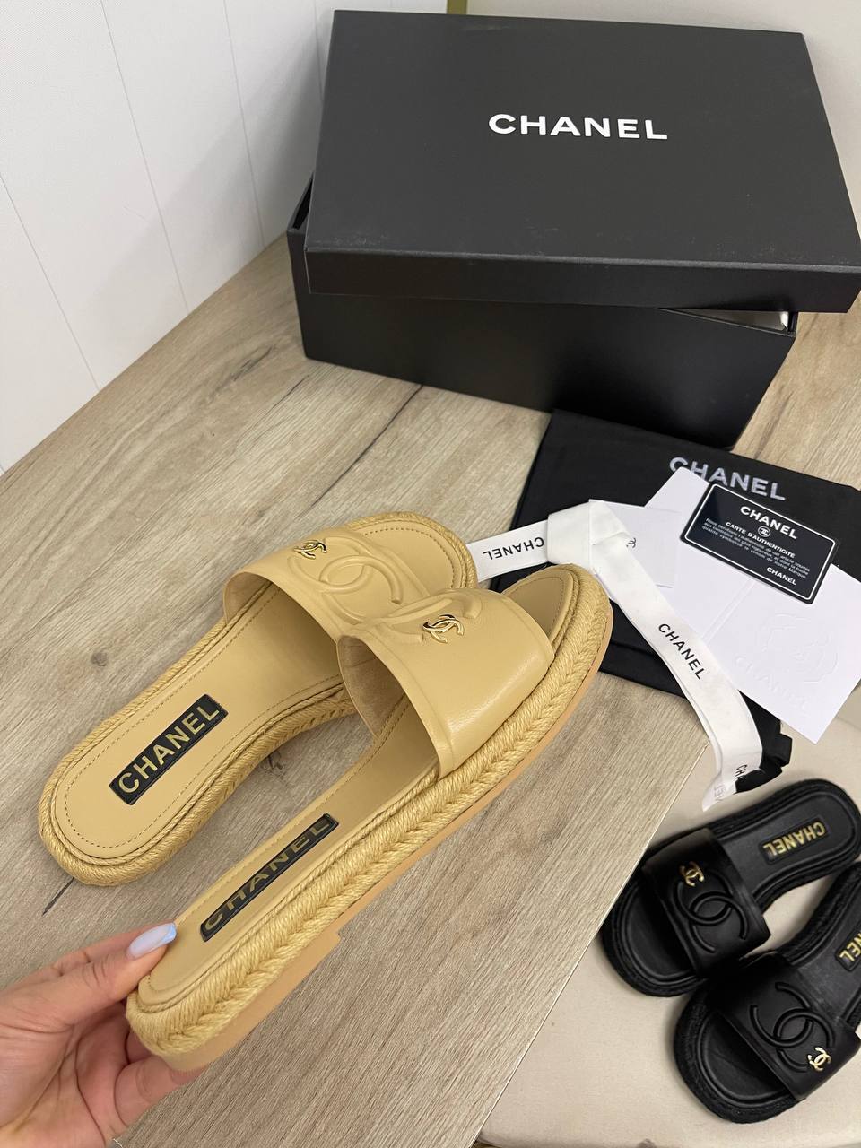 Шлепанцы трендовые Chanel BP-32733 Шлепанцы трендовые Chanel BP-32733