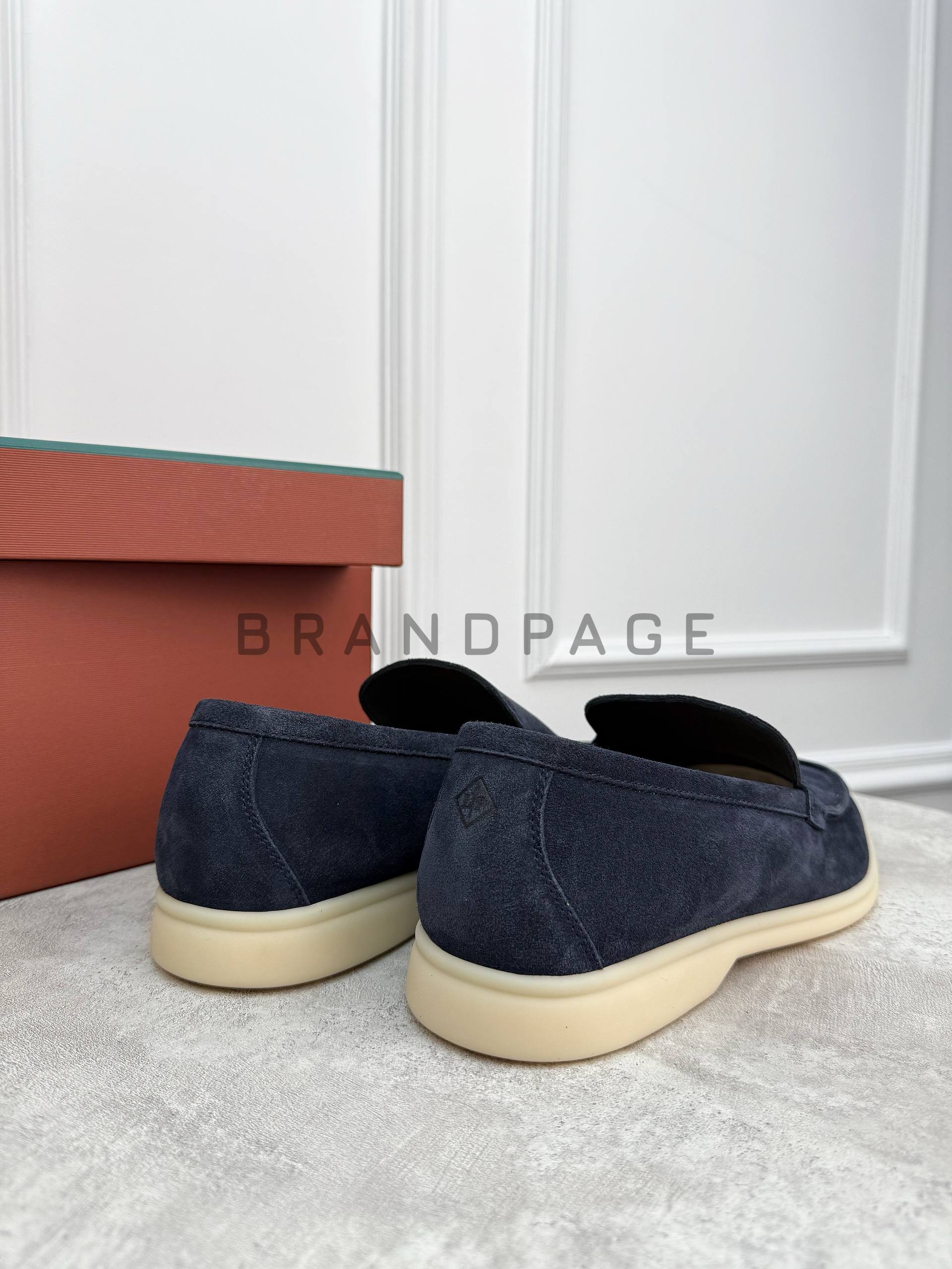 Лоферы из натуральной кожи Loro Piana BPLUX12482 Лоферы из натуральной кожи Loro Piana BPLUX12482