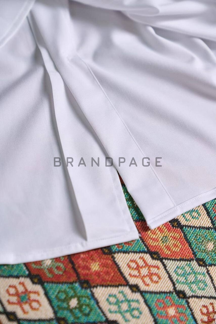 Рубашка из хлопка Zegna BPLUX5380 Рубашка из хлопка Zegna BPLUX5380