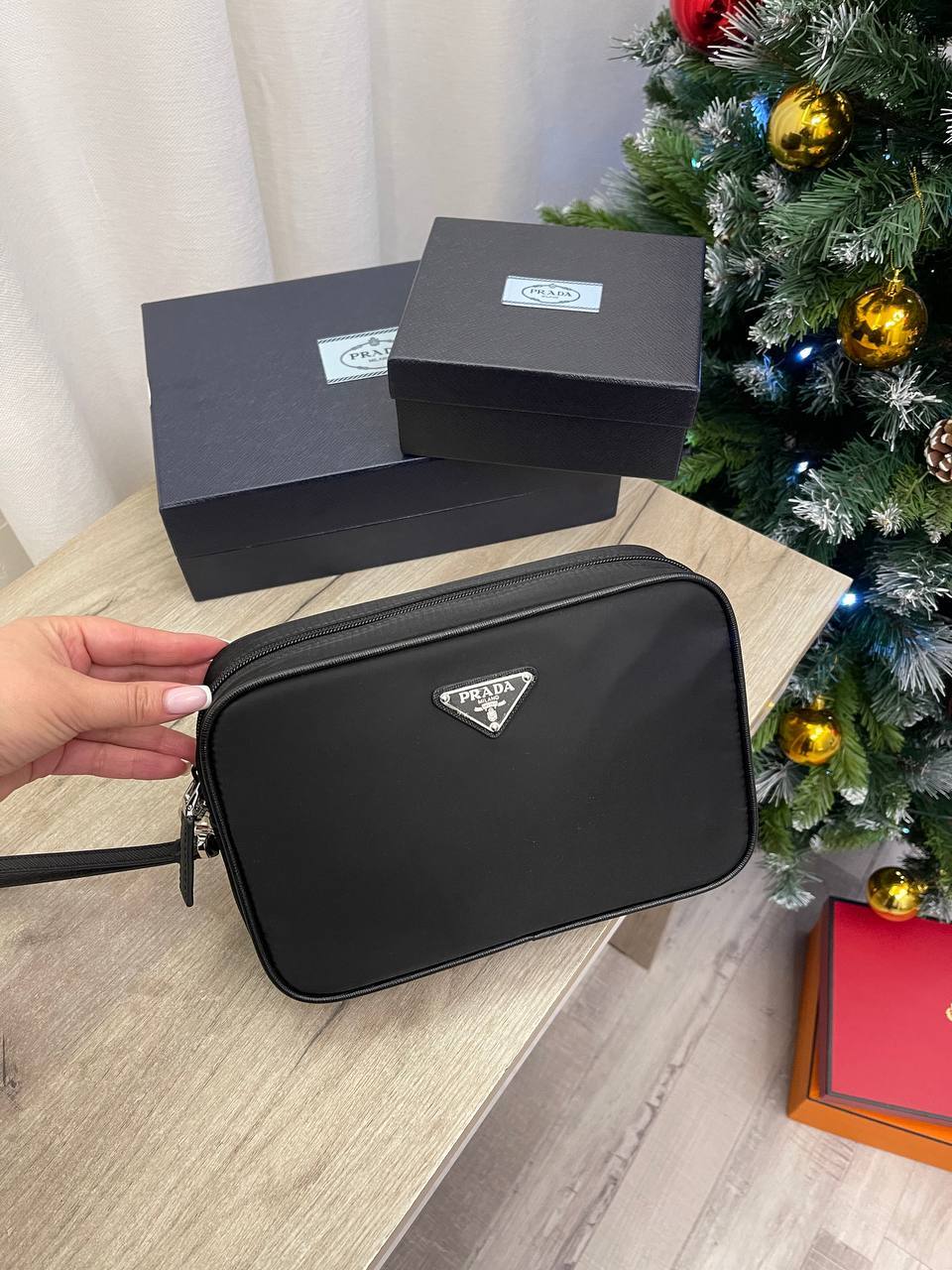 Стильная косметичка Prada BP-44660 Стильная косметичка Prada BP-44660