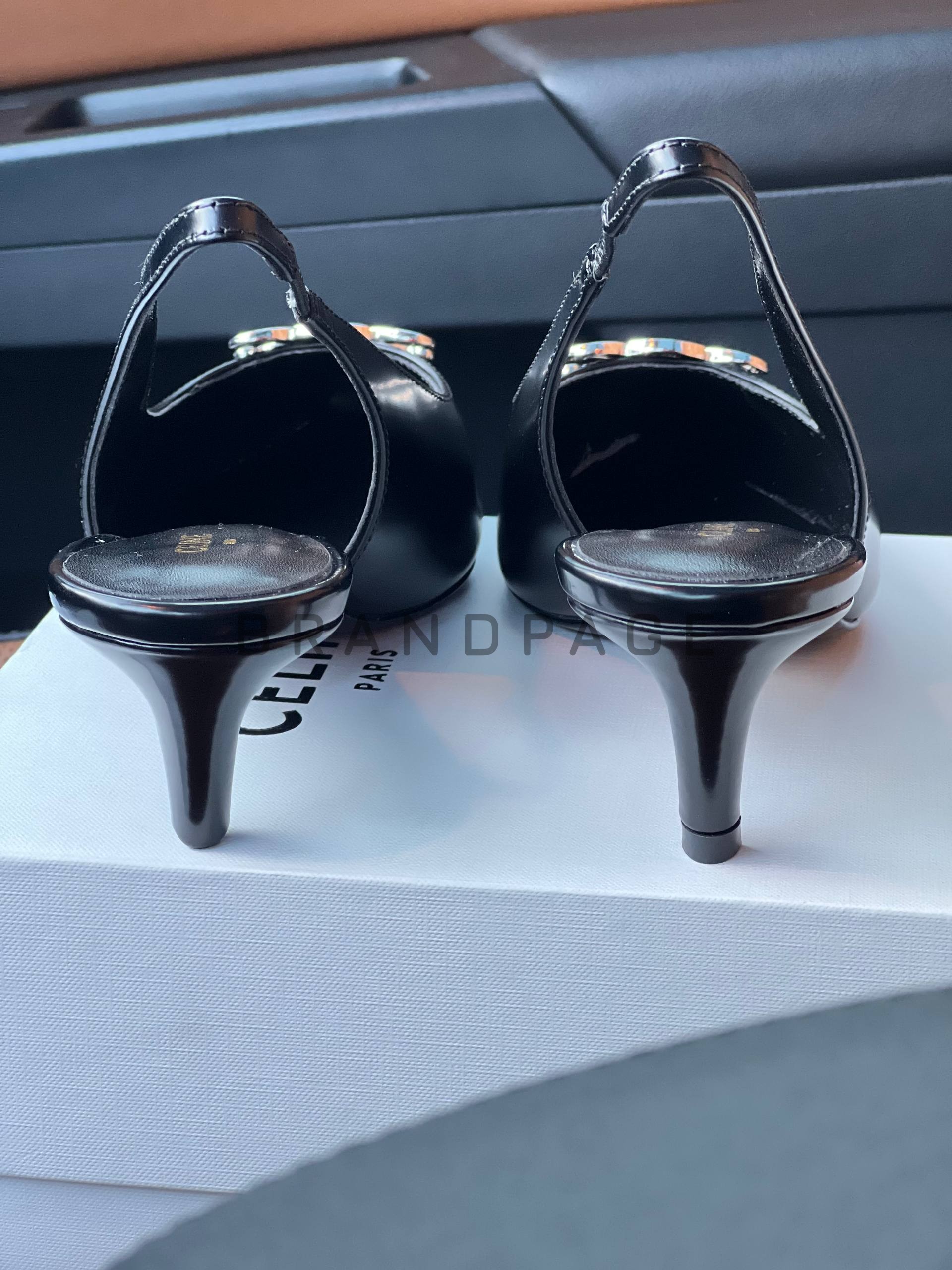 Туфли кожаные Celine Alma BPLUX12558 Туфли кожаные Celine Alma BPLUX12558