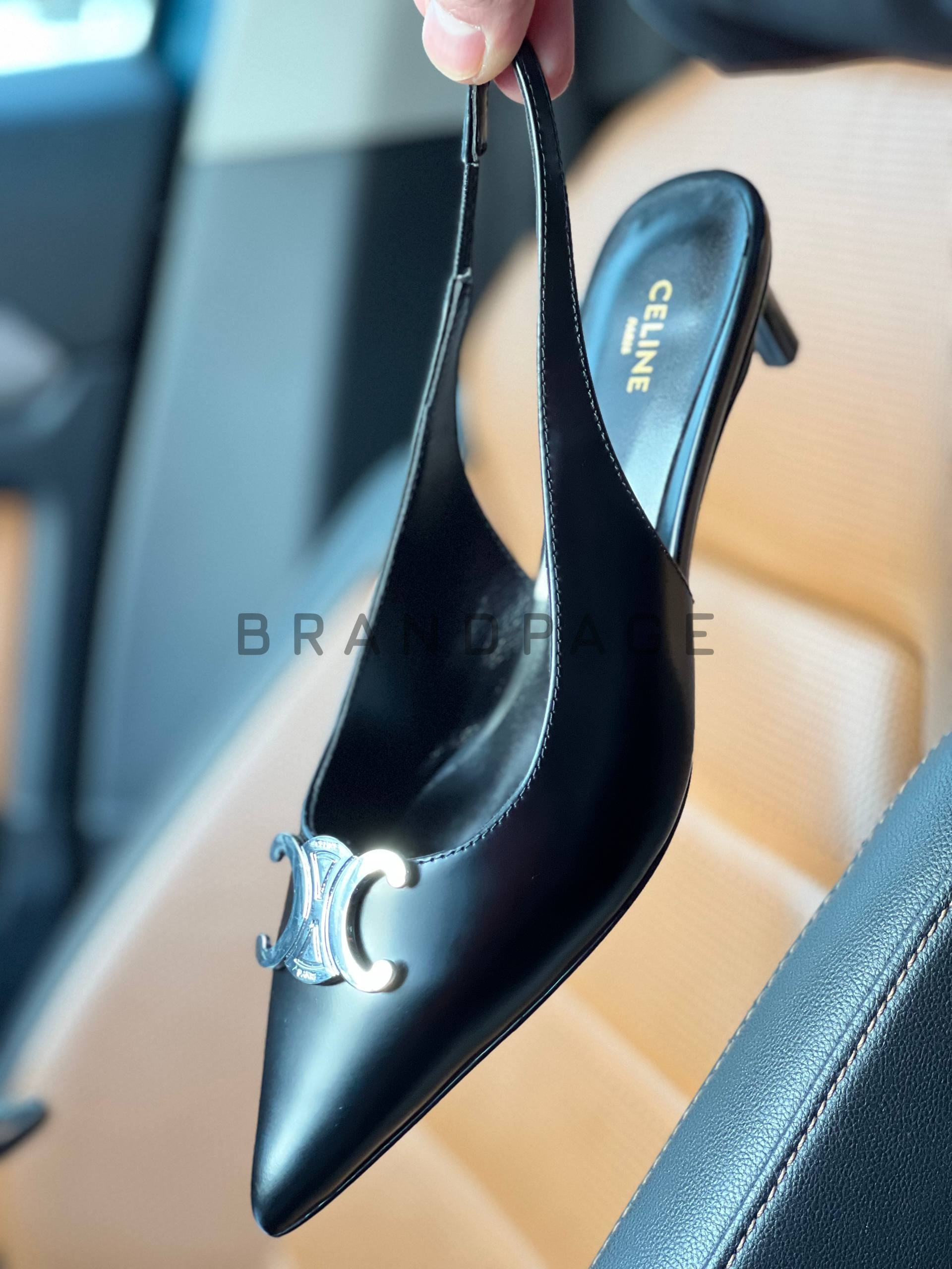 Туфли кожаные Celine Alma BPLUX12558 Туфли кожаные Celine Alma BPLUX12558