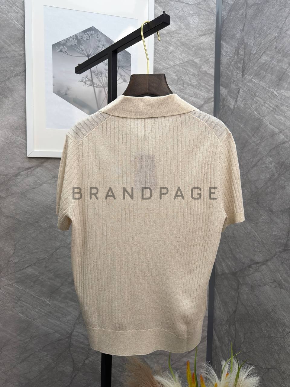 Футболка из комбинированных материалов Loro Piana BPLUX13040