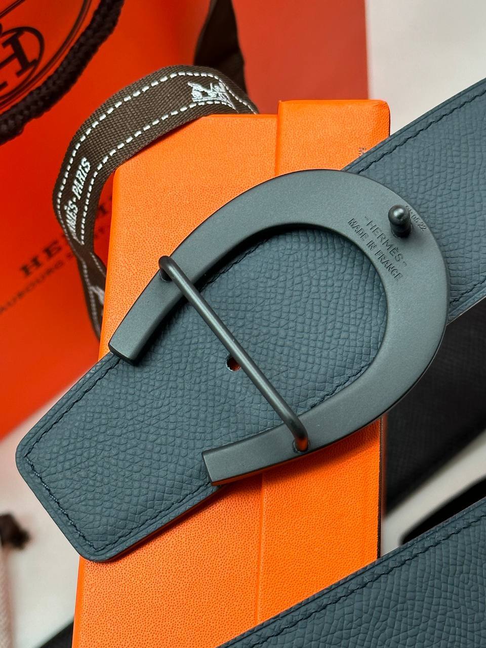 Ремень мужской стильный Hermes BP-29665 Ремень мужской стильный Hermes BP-29665