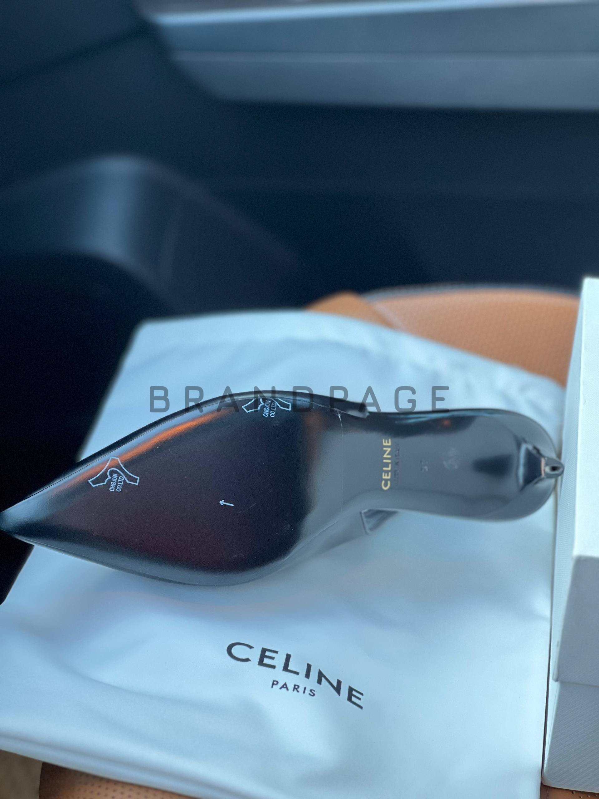 Туфли кожаные Celine Alma BPLUX12558 Туфли кожаные Celine Alma BPLUX12558