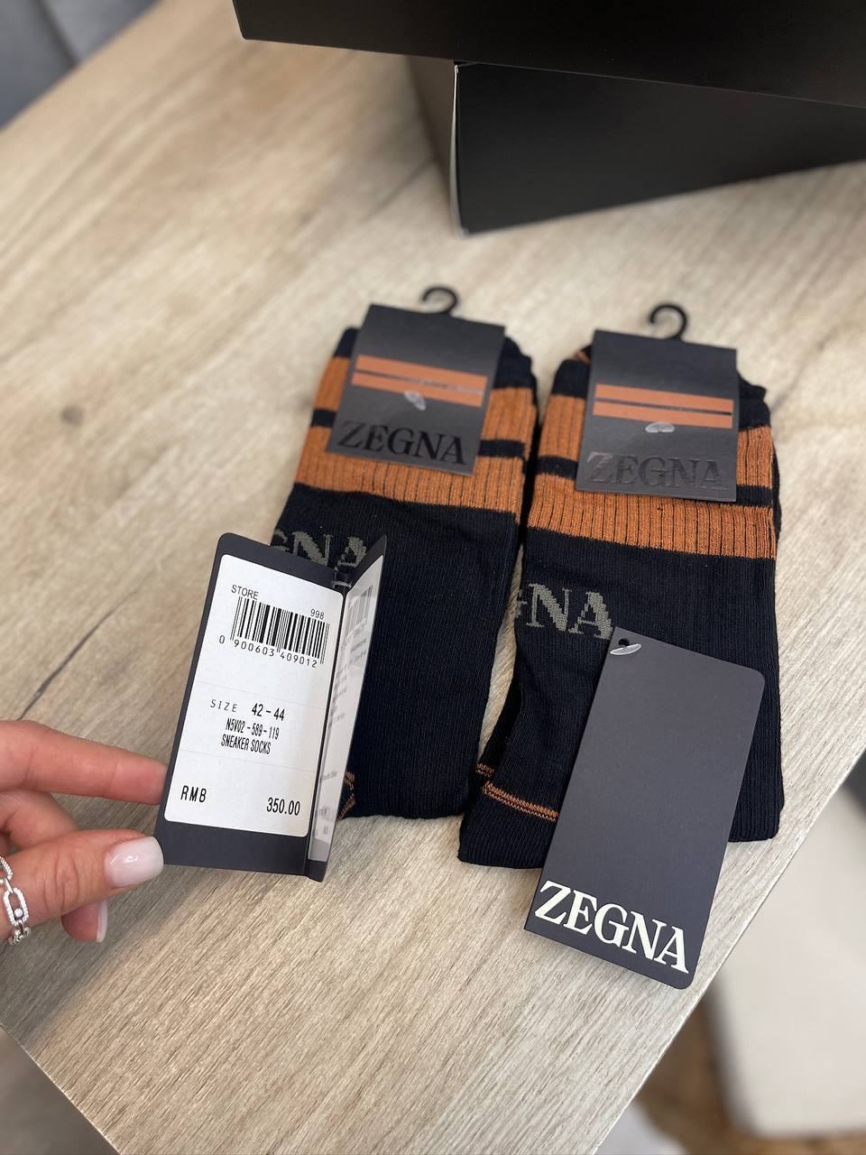 Комплект носков премиум 12пар ZEGNA BP-46587 Комплект носков премиум 12пар ZEGNA BP-46587