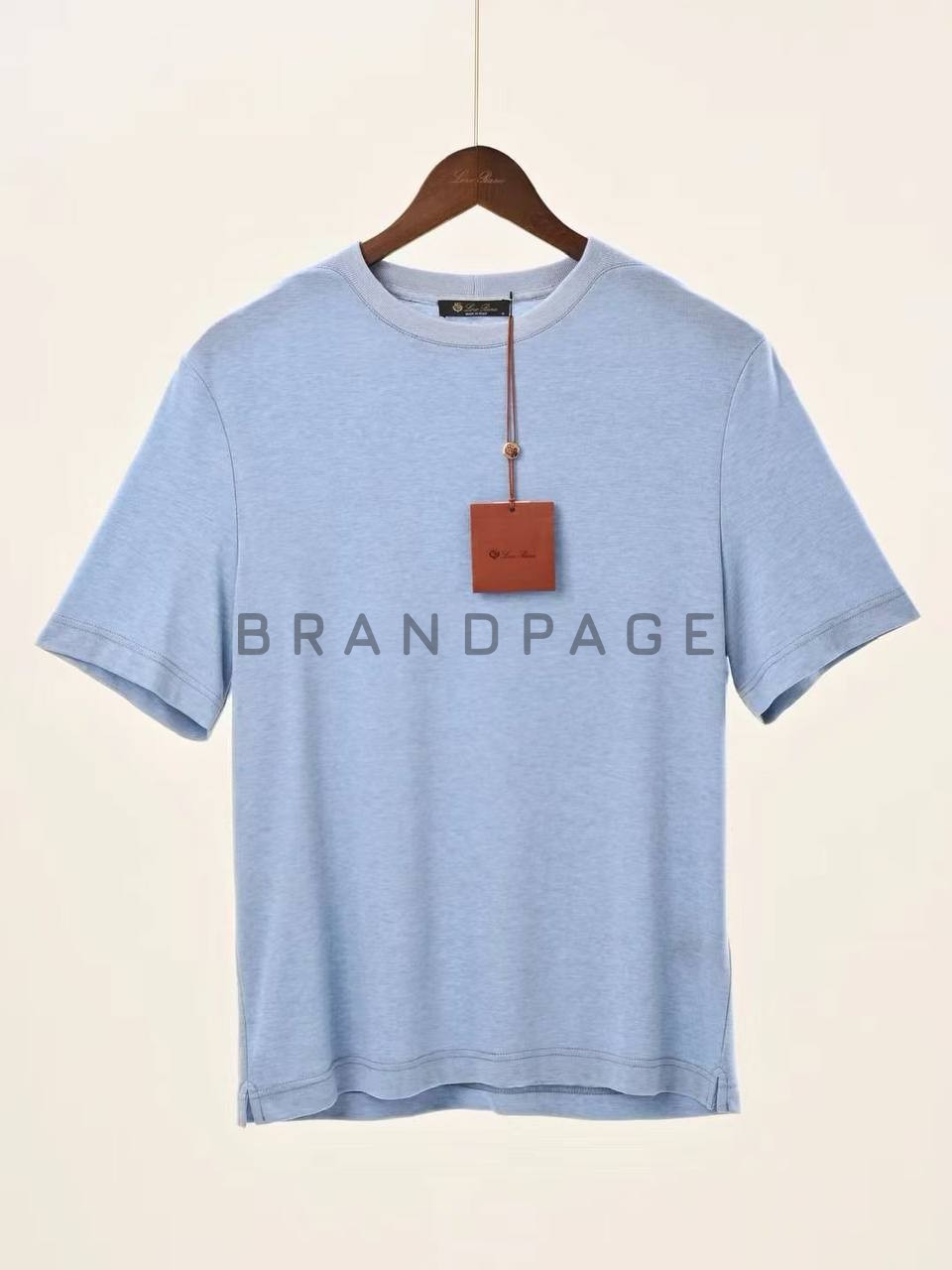 Футболка из шелка и хлопка Loro Piana BPLUX12314 Футболка из шелка и хлопка Loro Piana BPLUX12314