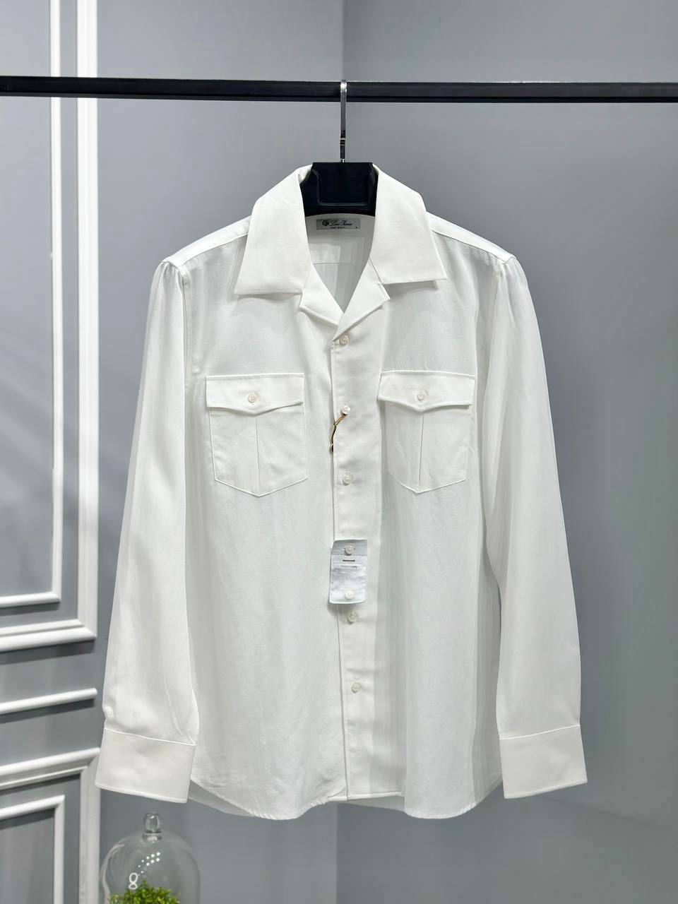 Элегантная рубашка Loro Piana BP-35519 Элегантная рубашка Loro Piana BP-35519