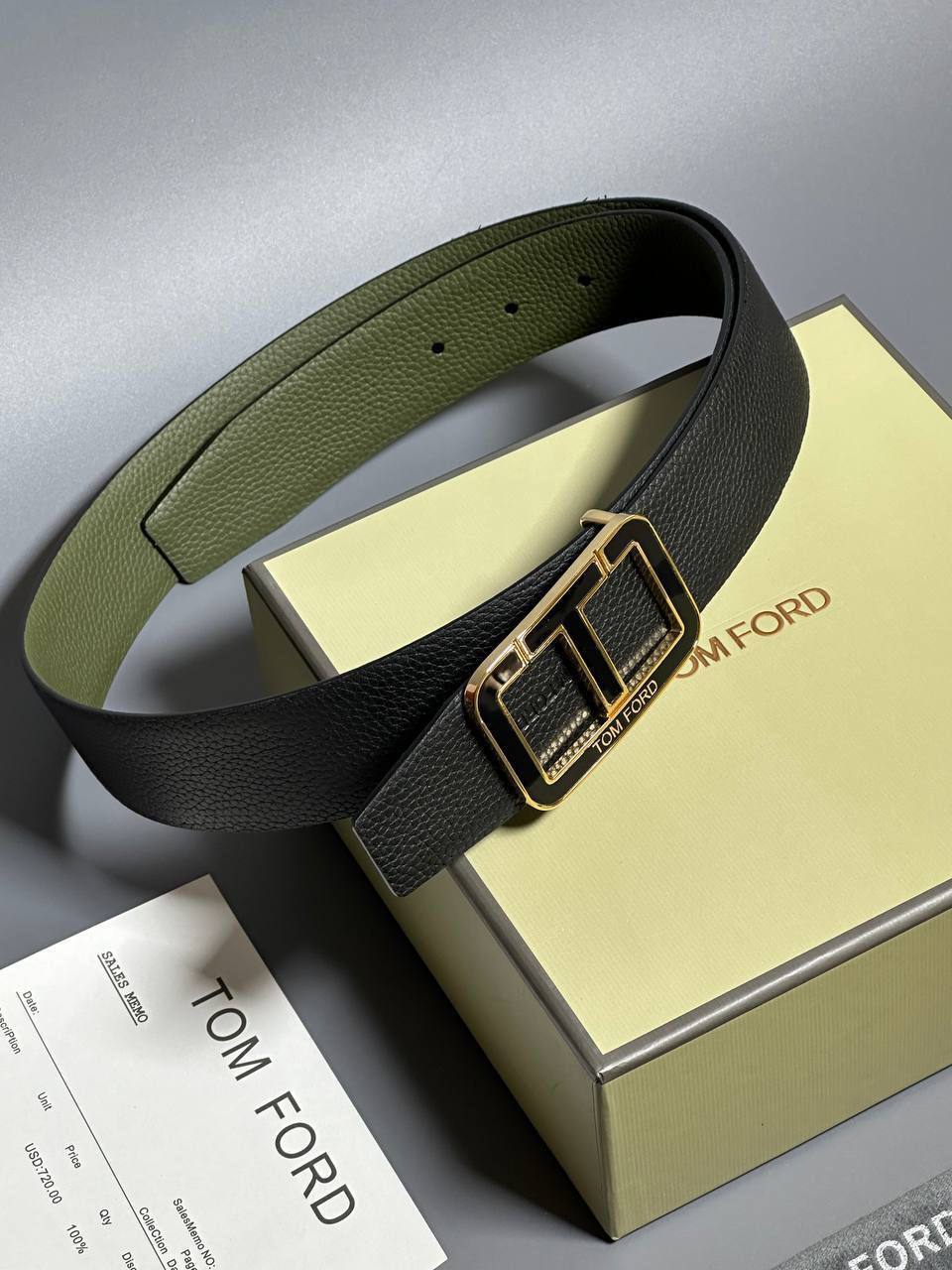 Двухсторонний ремень люкс Tom Ford BP-48244 Двухсторонний ремень люкс Tom Ford BP-48244