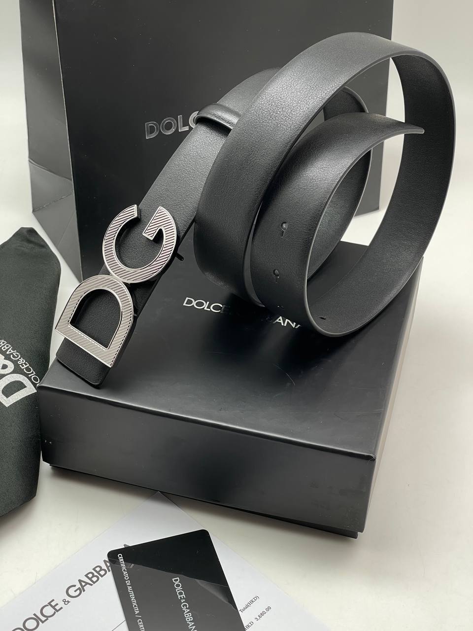 Ремень мужской стильный Dolce & Gabbana BP-37542 Ремень мужской стильный Dolce & Gabbana BP-37542