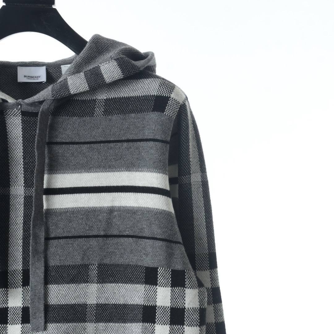 Худи серое Burberry BP-229475 Худи серое Burberry BP-229475