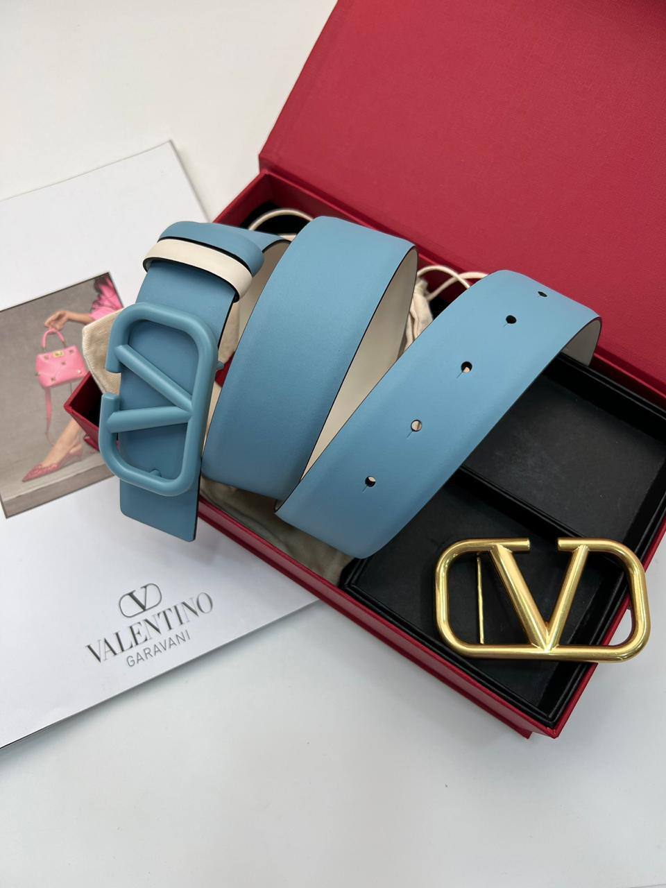 Двухсторонний ремень Valentino люкс BP-35081 Двухсторонний ремень Valentino люкс BP-35081