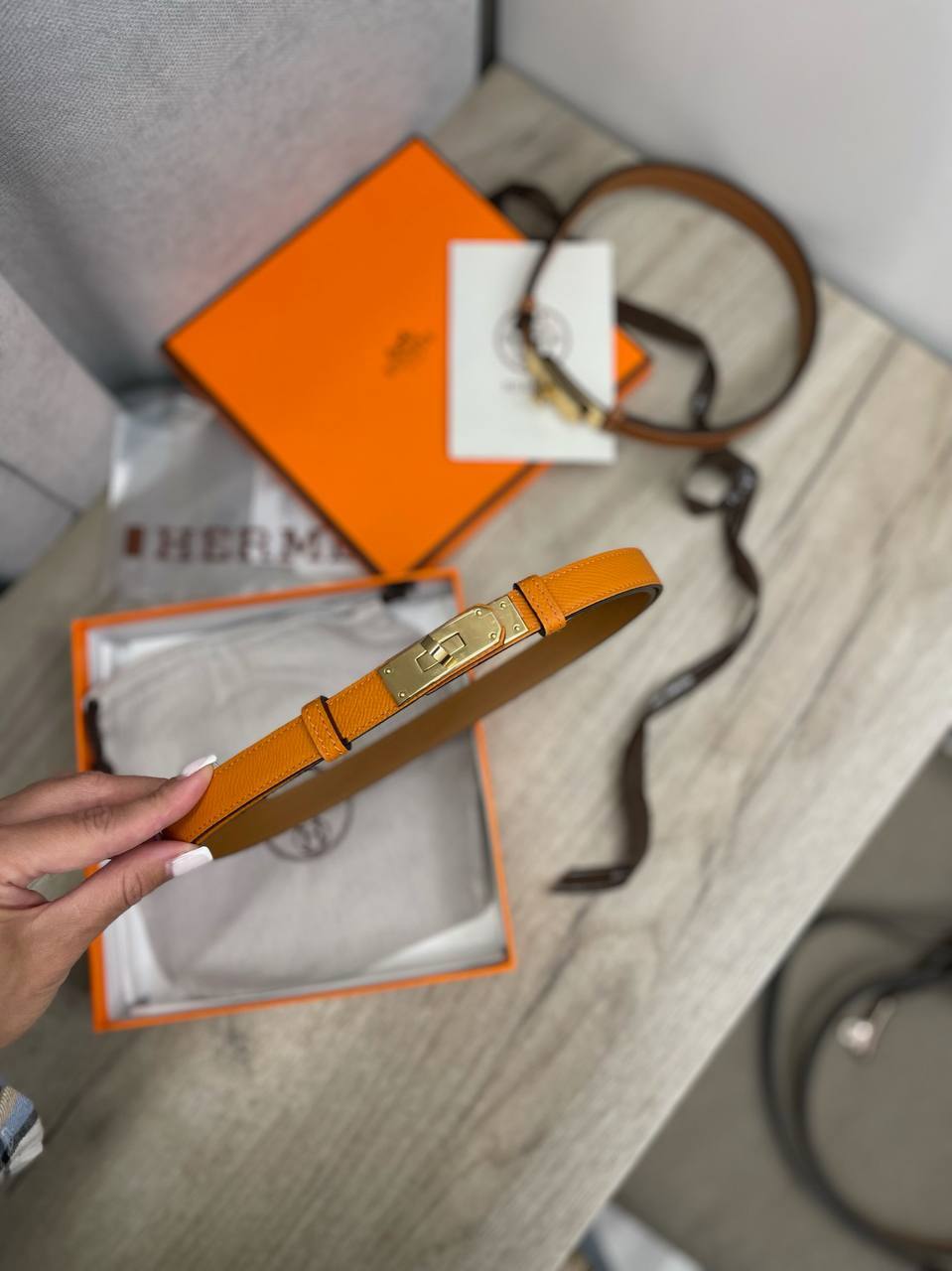 Ремень Hermes BP-40748 коллекционный Ремень Hermes BP-40748 коллекционный