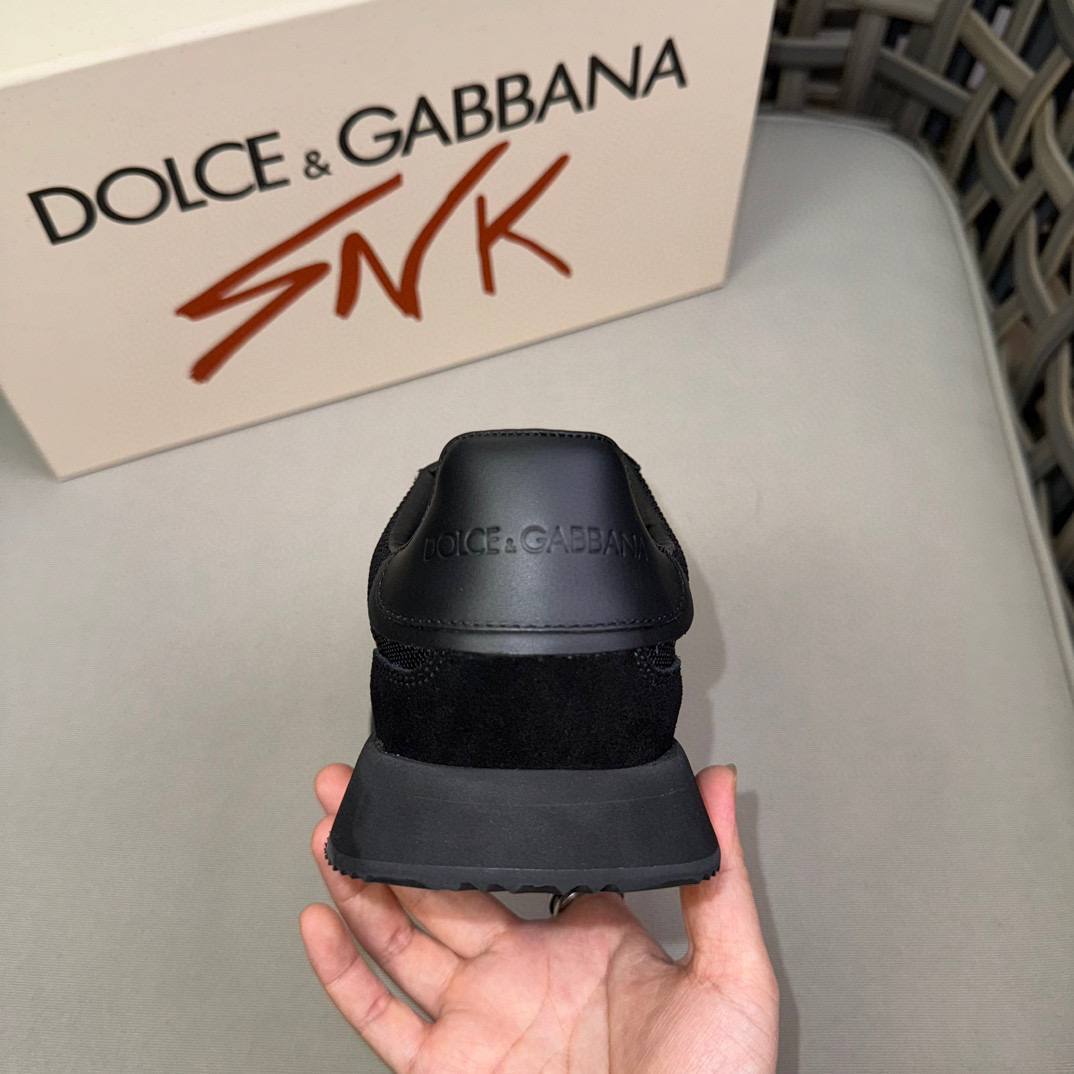 Дизайнерские кроссовки черные Cushion Dolce & Gabbana BP-975799 Дизайнерские кроссовки черные Cushion Dolce & Gabbana BP-975799