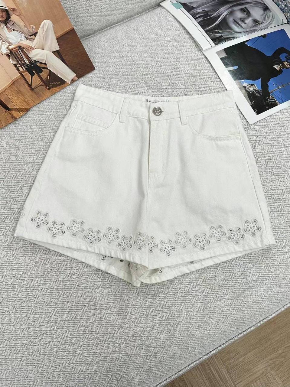 Шорты элитные Chanel BP-51218 Шорты элитные Chanel BP-51218