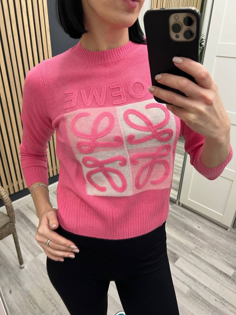 Женский свитер Loewe трендовый BP-46312 Женский свитер Loewe трендовый BP-46312