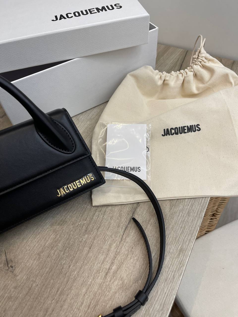 Коллекционная сумка черная Jacquemus женская BP-49067 Коллекционная сумка черная Jacquemus женская BP-49067