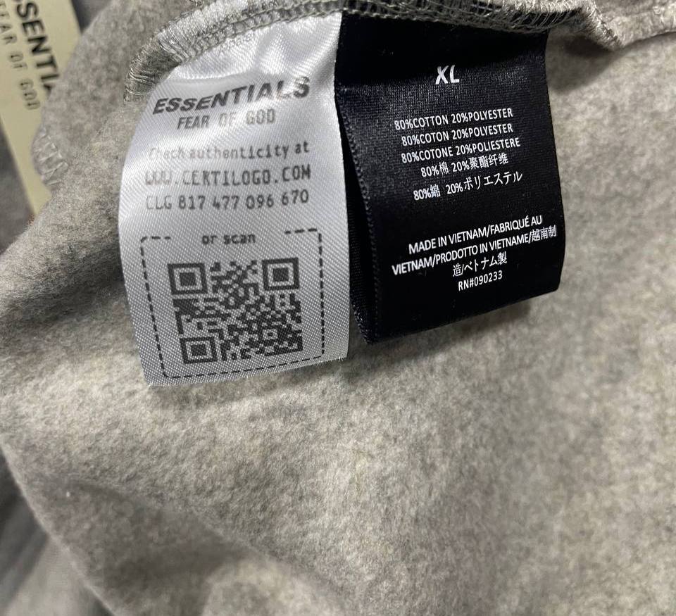 Повседневная толстовка с лого Fear Of God BP-238518 Повседневная толстовка с лого Fear Of God BP-238518