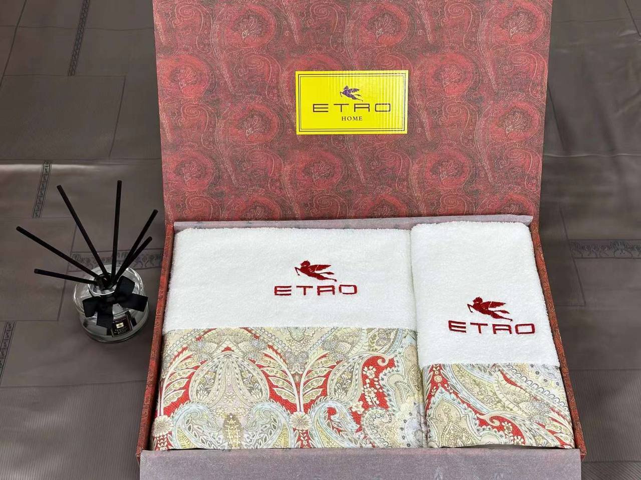 Полотенца комплект 2 шт. BP-41163 Etro Полотенца комплект 2 шт. BP-41163 Etro