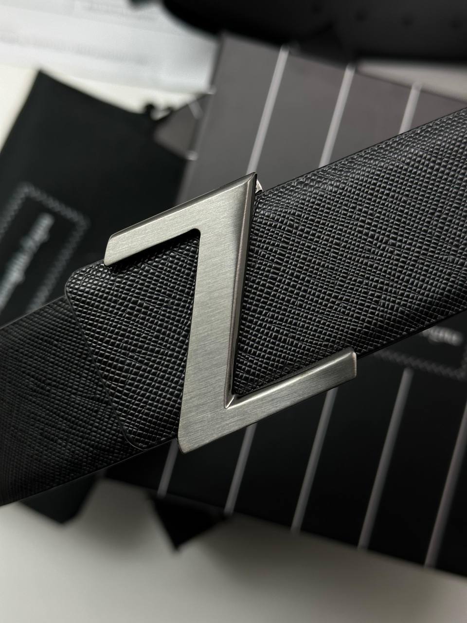 Ремень дизайнерский ZEGNA BP-45465 Ремень дизайнерский ZEGNA BP-45465