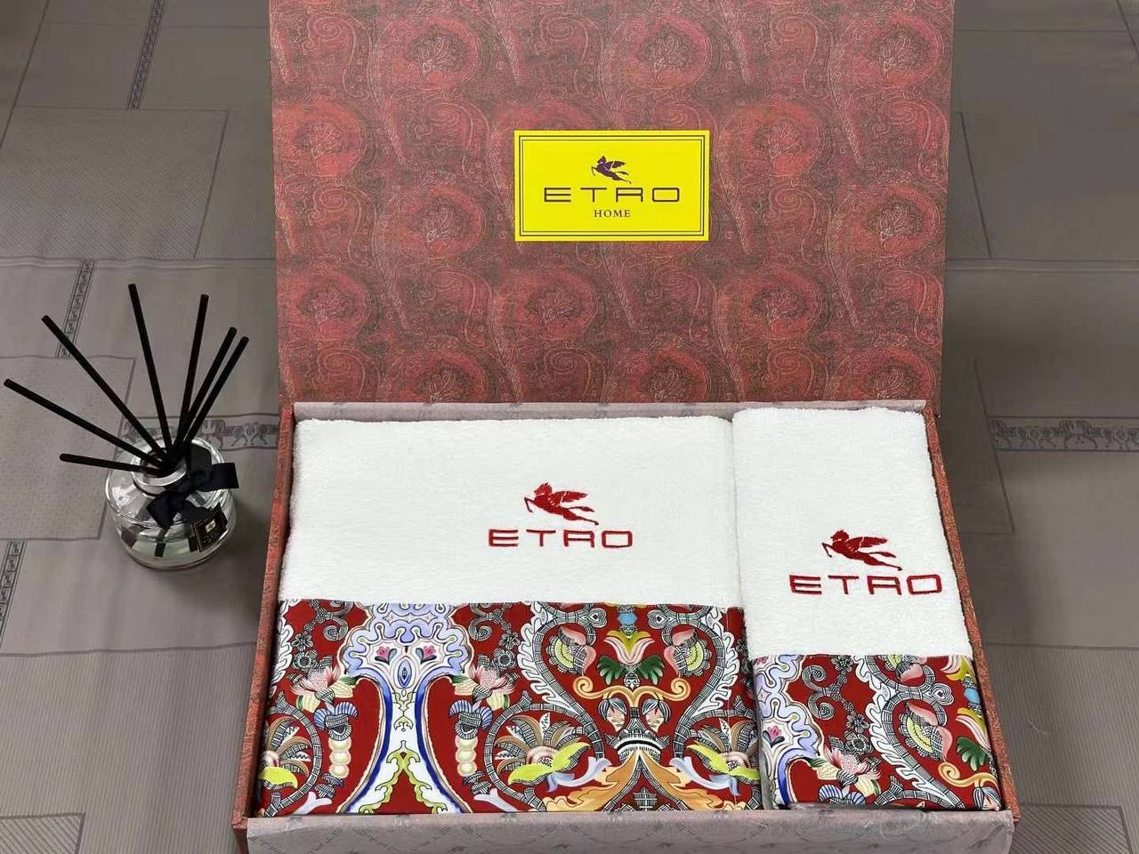 Комплект полотенец 2 шт. BP-41161 Etro Комплект полотенец 2 шт. BP-41161 Etro