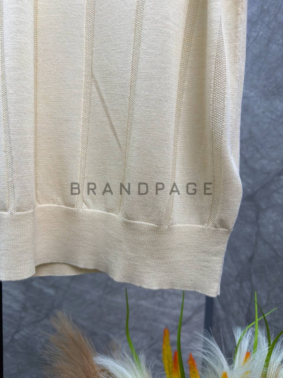 Поло из льна и вискозы Loro Piana BPLUX13045