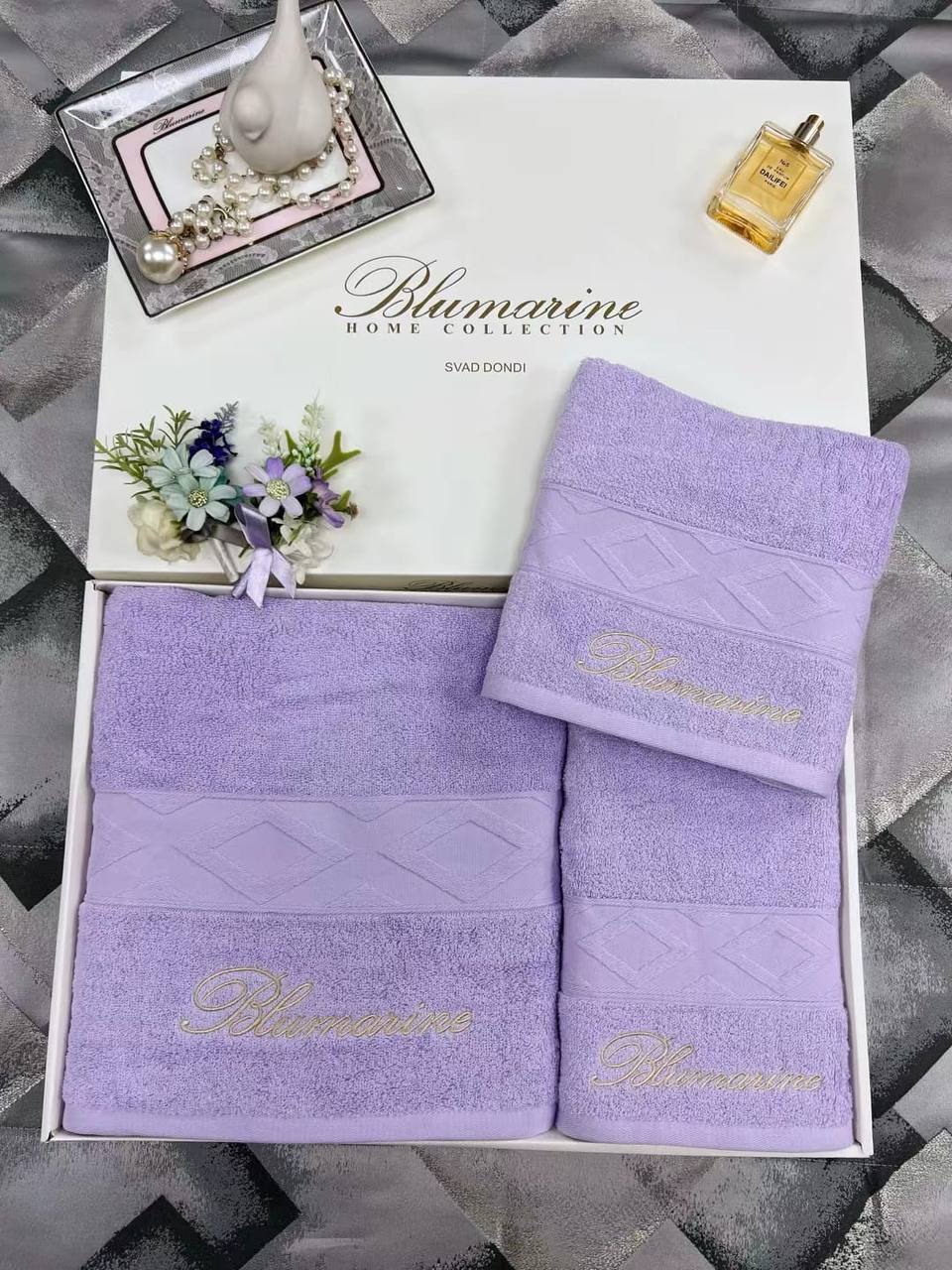 Полотенца комплект 3 шт. Blumarine BP-25102 Полотенца комплект 3 шт. Blumarine BP-25102