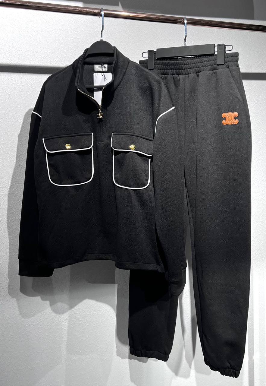 Спортивный костюм Celine BP-39049 трендовый Спортивный костюм Celine BP-39049 трендовый