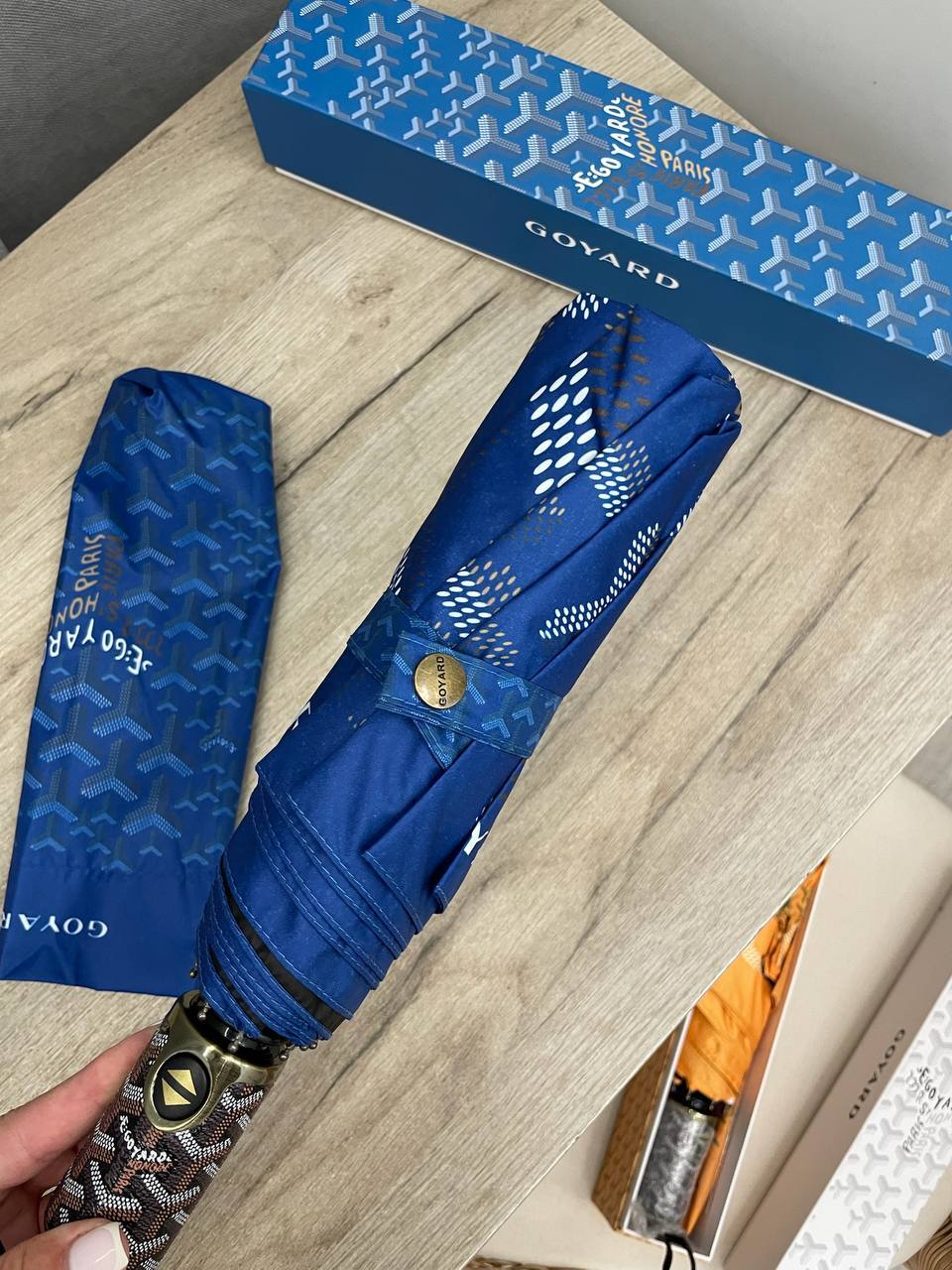 Коллекционный зонт Goyard BP-52270 Коллекционный зонт Goyard BP-52270