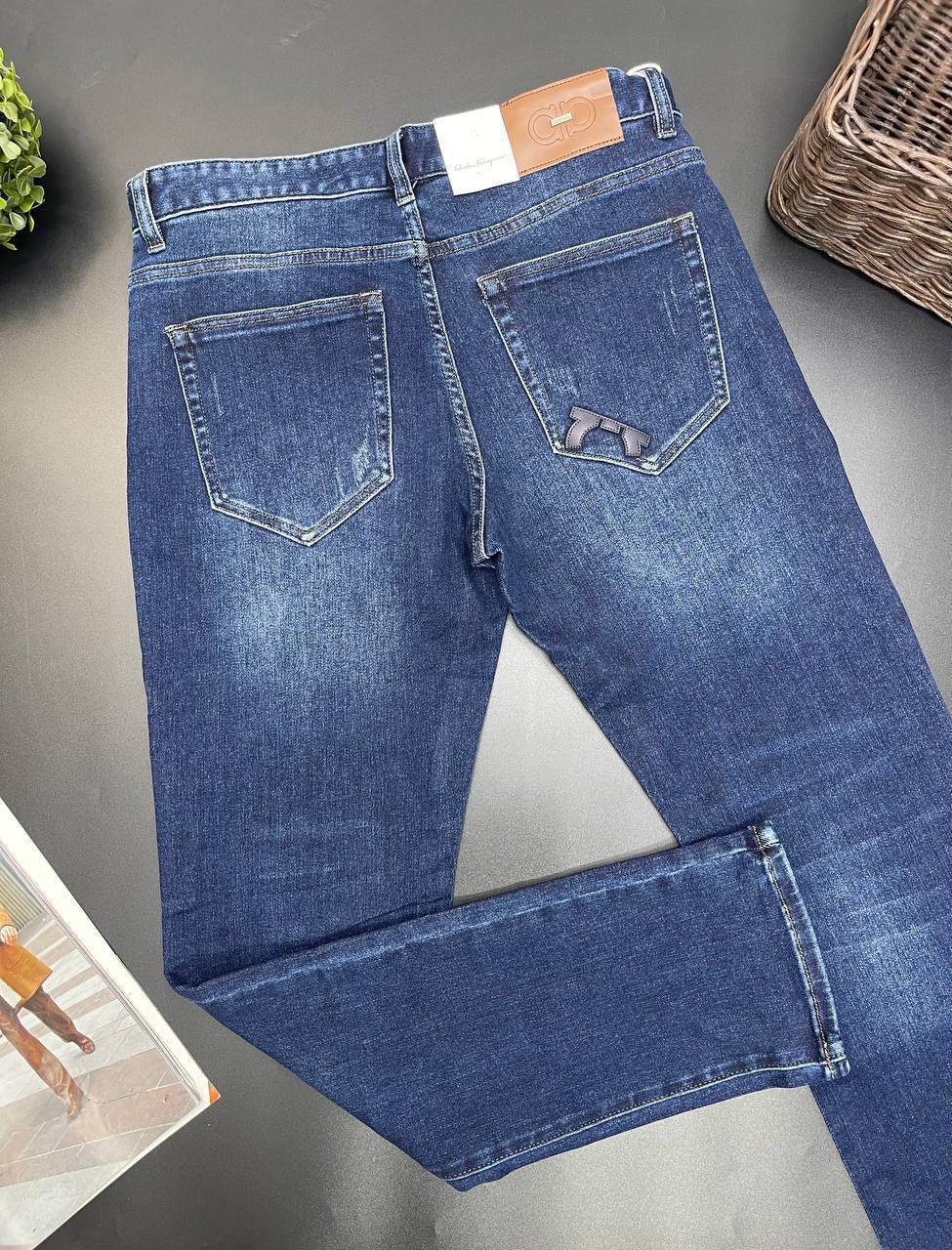 Джинсы Salvatore Ferragamo BP-18048 премиум Джинсы Salvatore Ferragamo BP-18048 премиум