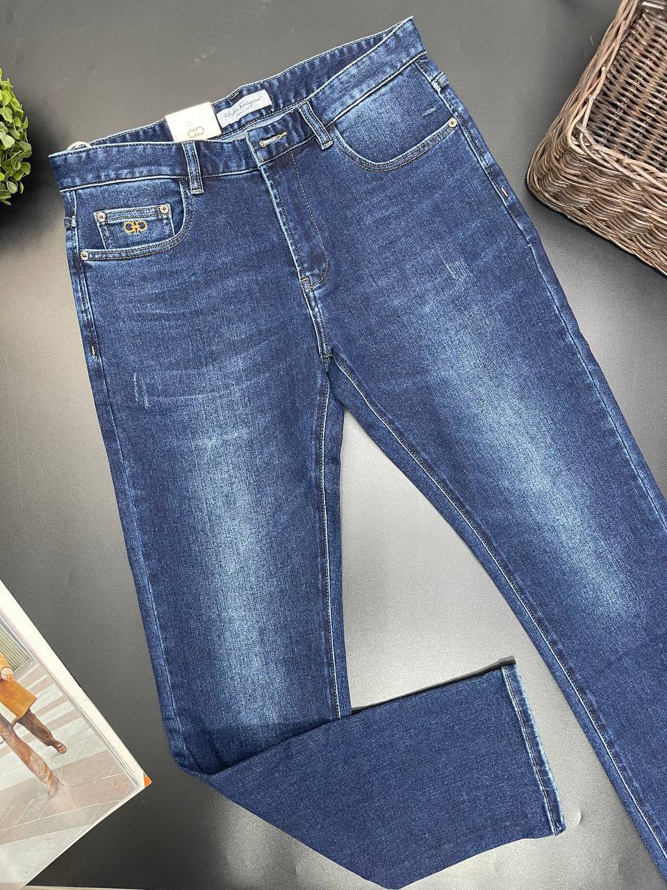 Джинсы Salvatore Ferragamo BP-18048 премиум Джинсы Salvatore Ferragamo BP-18048 премиум