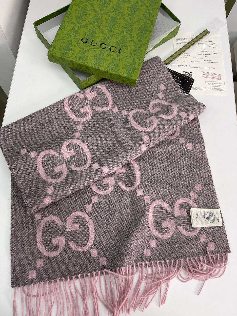 Шарф премиум Gucci BP-23336 Шарф премиум Gucci BP-23336