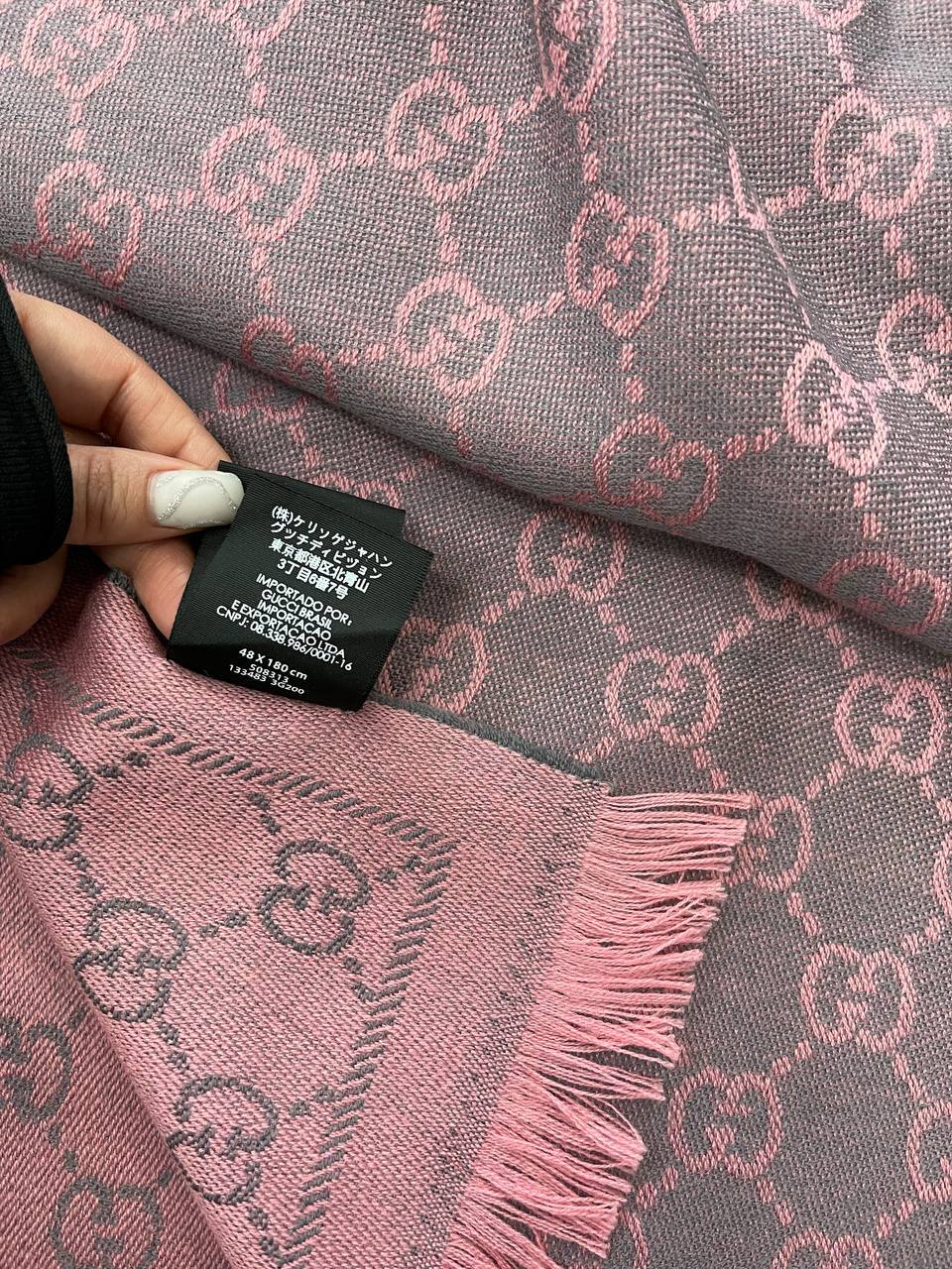 Дизайнерский шарф 48*180 см Gucci BP-45217 Дизайнерский шарф 48*180 см Gucci BP-45217