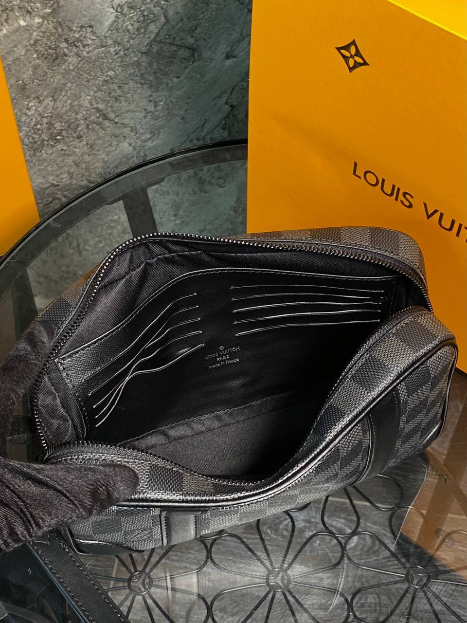 Стильный клатч канва Louis Vuitton BP-237283 Стильный клатч канва Louis Vuitton BP-237283