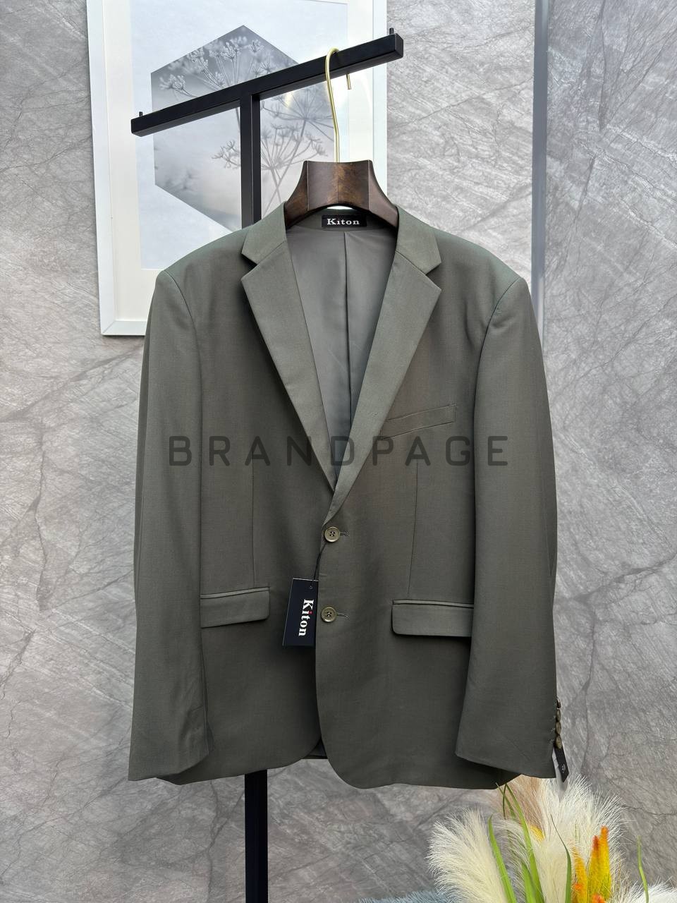 Костюм хлопковый Kiton BPLUX13026
