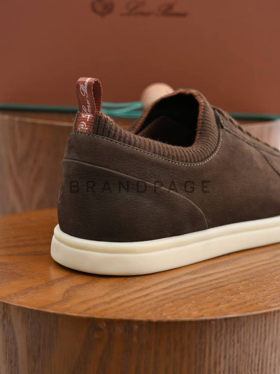 Кеды из телячьей кожи Loro Piana BPLUX12329 Кеды из телячьей кожи Loro Piana BPLUX12329