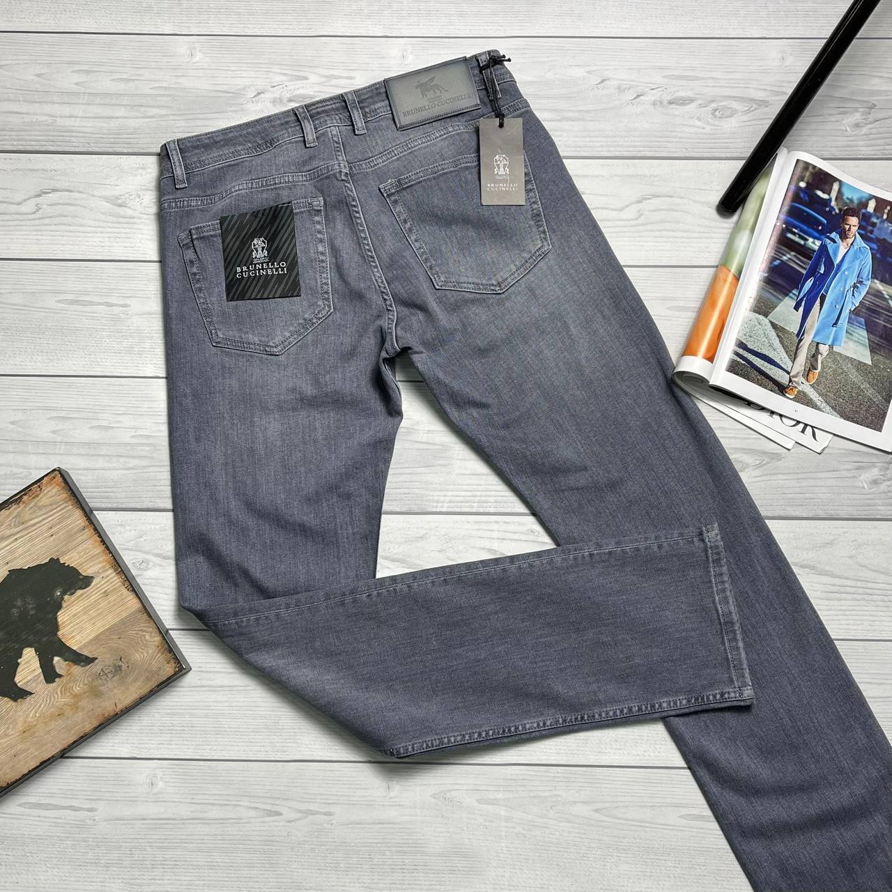 Джинсы премиальные BC BP-19983 Джинсы премиальные BC BP-19983