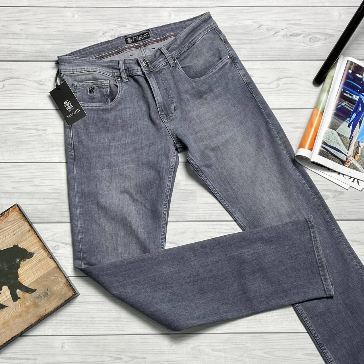 Джинсы премиальные BC BP-19983 Джинсы премиальные BC BP-19983