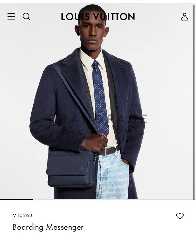 Сумка из восковой телячьей кожи Louis Vuitton BPLUX13196