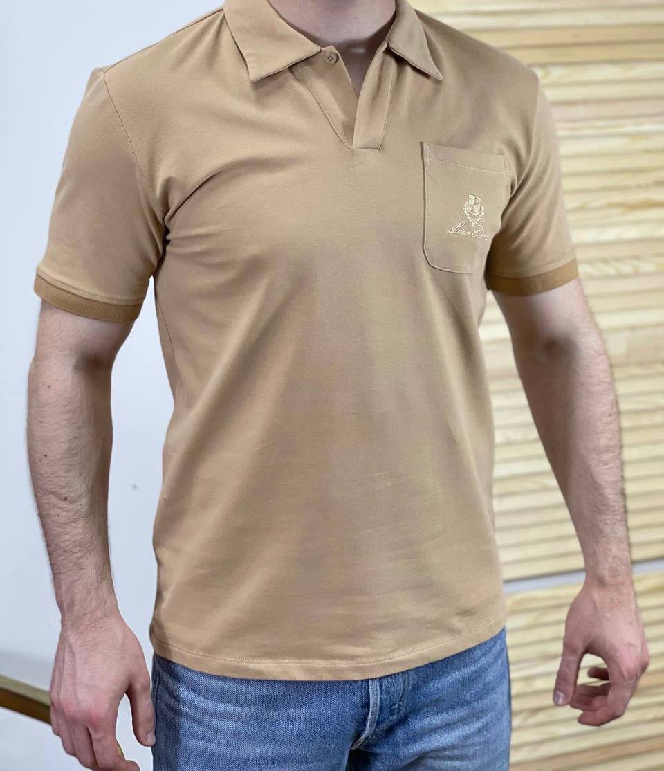 Поло Loro Piana BP-13071 повседневное Поло Loro Piana BP-13071 повседневное