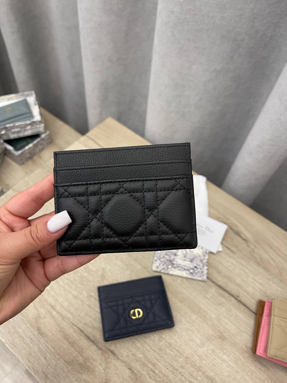 Черный коллекционный картхолдер Christian Dior BP-50400 Черный коллекционный картхолдер Christian Dior BP-50400