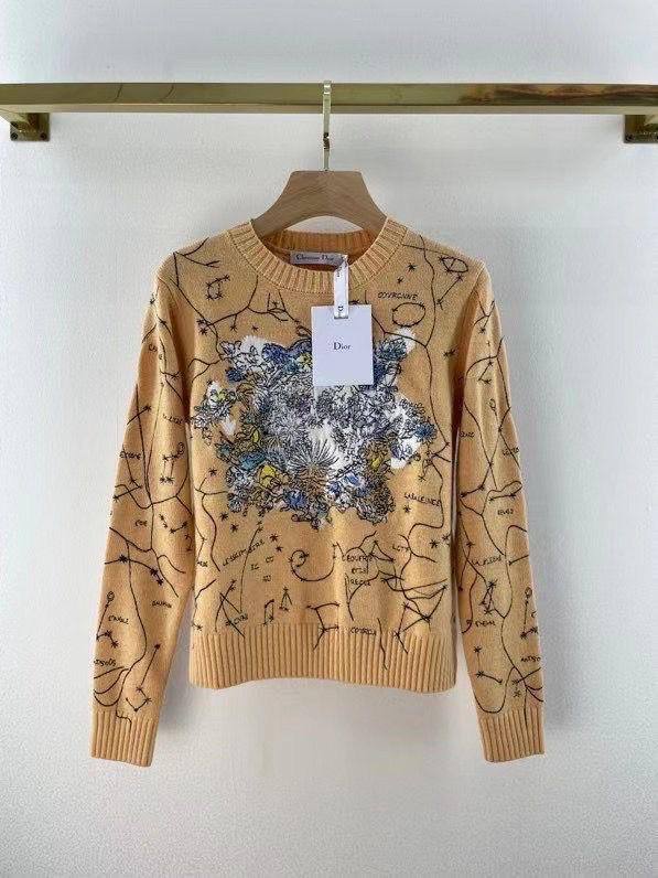 Элитный женский свитер Christian Dior BP-20606 Элитный женский свитер Christian Dior BP-20606