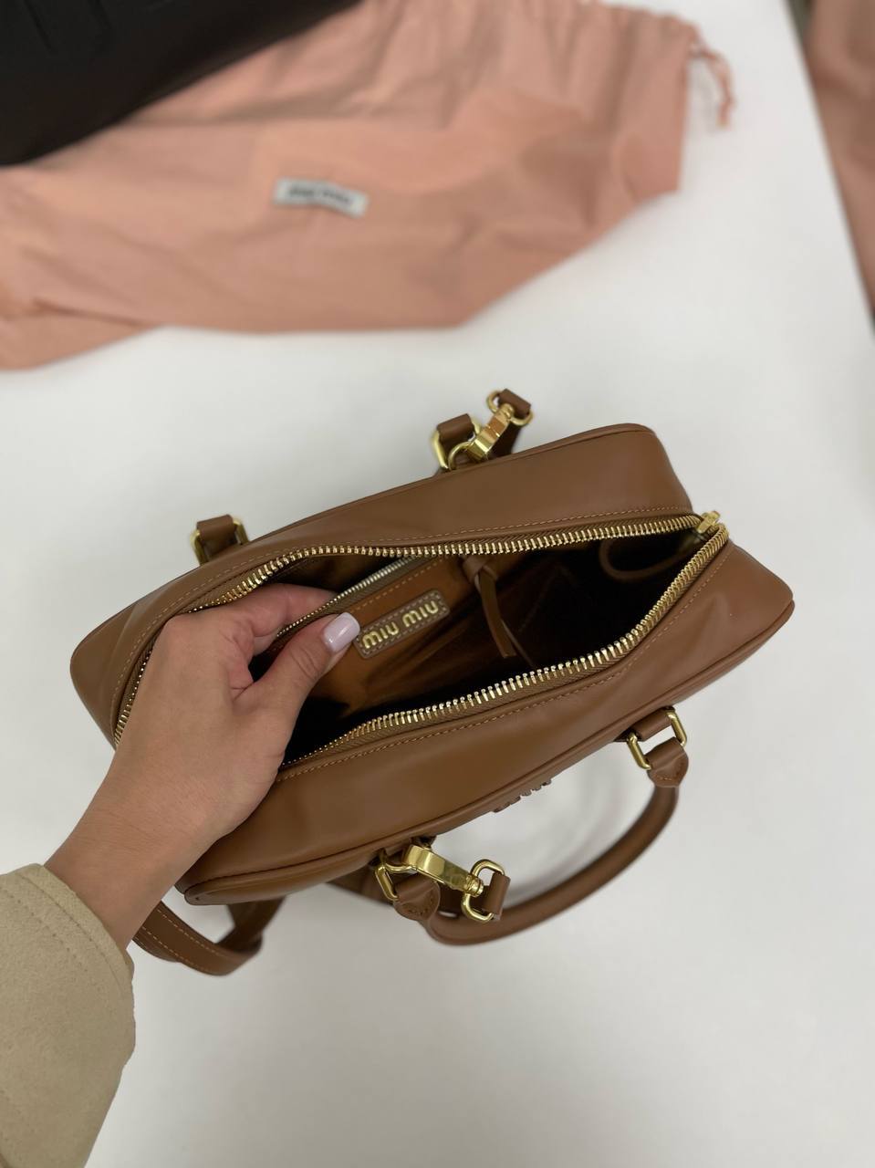 Премиум женская сумка Miu Miu BP-33846 Премиум женская сумка Miu Miu BP-33846