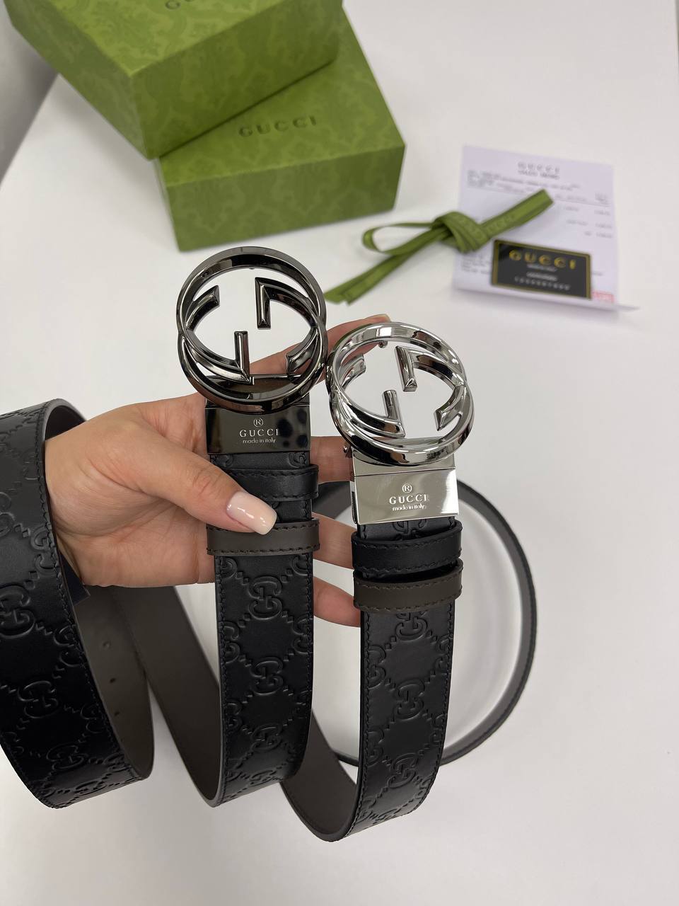 Ремень Gucci BP-22246 двусторонний Ремень Gucci BP-22246 двусторонний