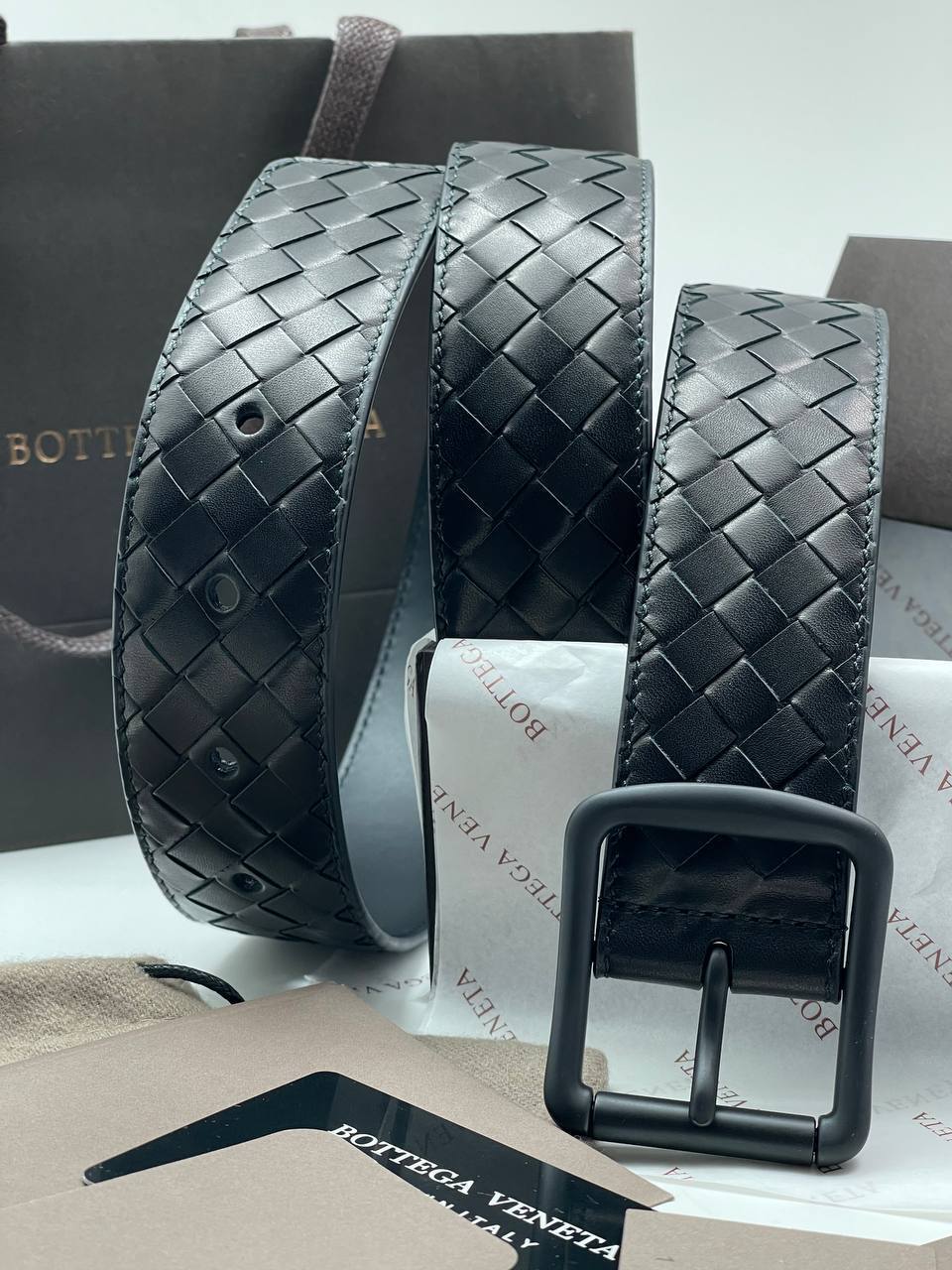 Стильный ремень Bottega Veneta BP-12723 Стильный ремень Bottega Veneta BP-12723